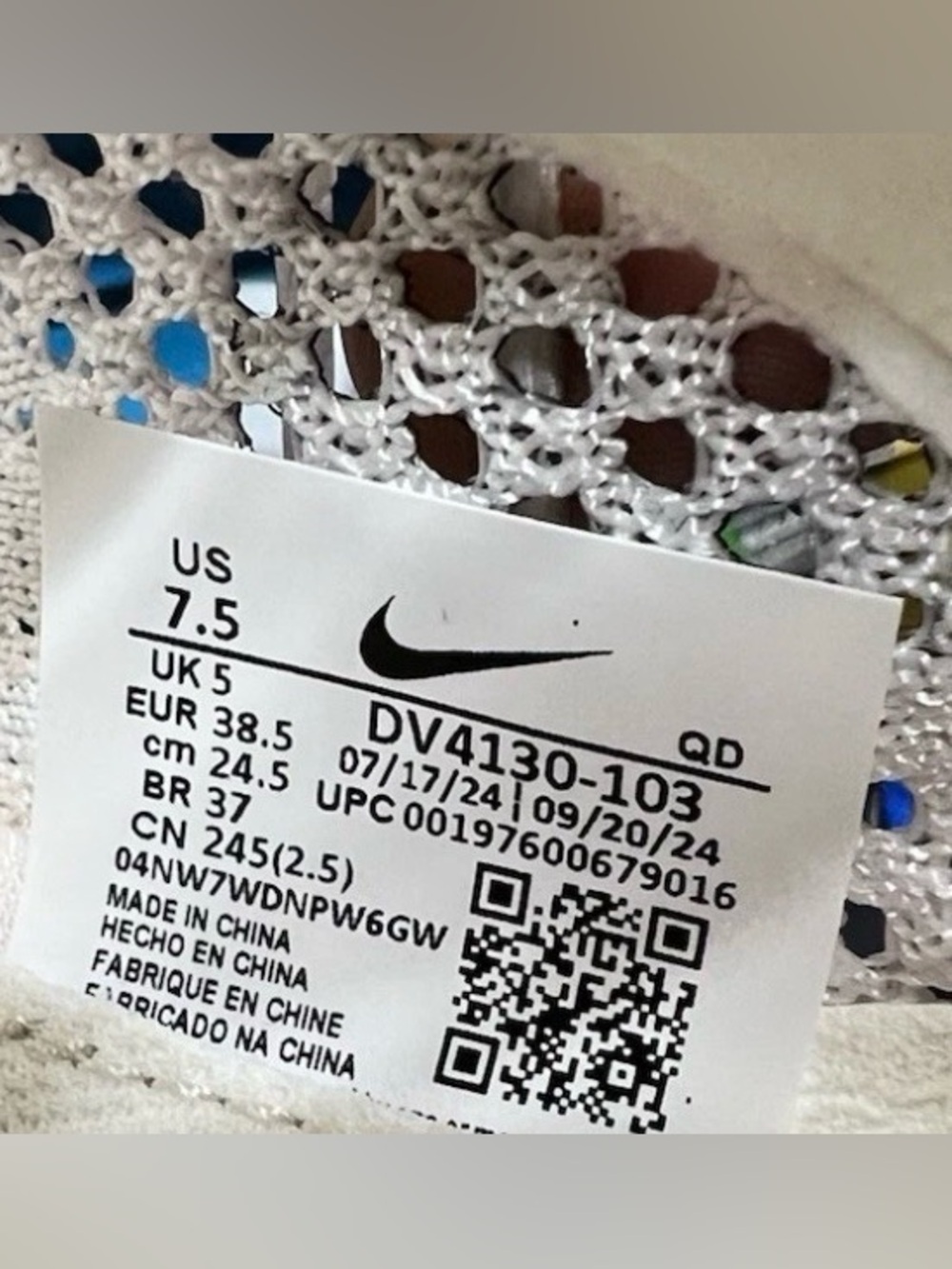Nike Zoomx Vaporfly Next% 3 Sail-Crimson-Guava Ice-Womens Sz 7.5 DV4130-103 NEW - Picture 4 of 9